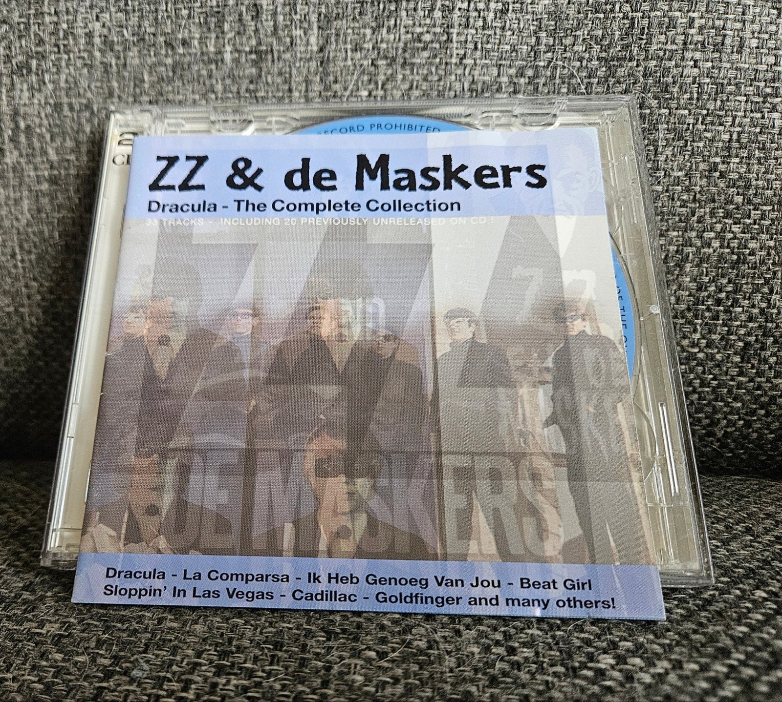 ZZ & de Maskers - Dracula - The Complete Collection (2CD), Verzenden, Zo goed als nieuw, Verzamelalbum, Inclusief boekje