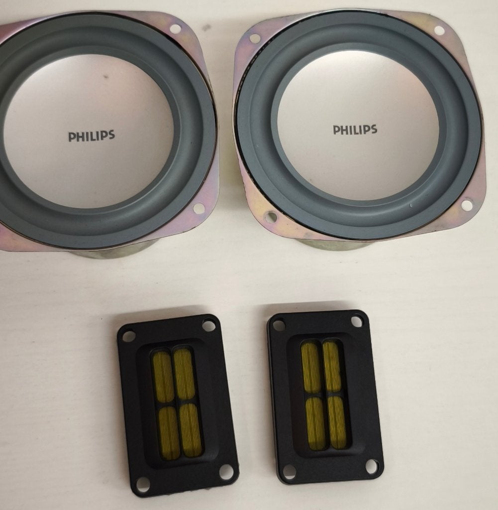 12 speakers, Philips, Gebruikt, Ophalen of Verzenden, Minder dan 60 watt