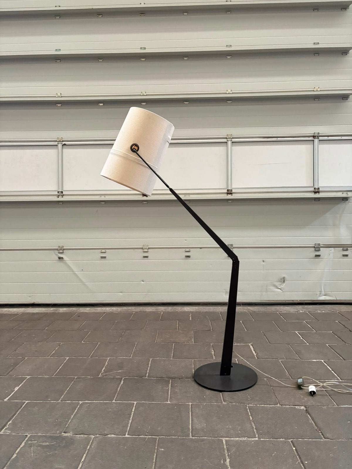 Design vloerlamp Diesel with Lodes FORK, Huis en Inrichting, Lampen | Vloerlampen, Ophalen, Gebruikt, Overige fittingen, Textiel