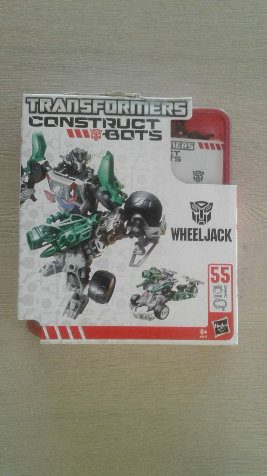 Transformers Construct-Bots Wheeljack, Ophalen of Verzenden, Zo goed als nieuw, Overige merken