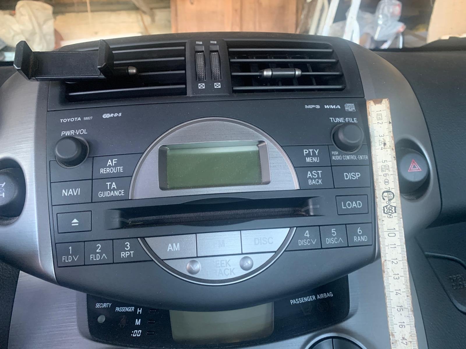Toyota RAV4 type 3 Radio origineel, Ophalen, Gebruikt