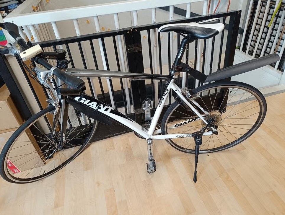 Giant rapid fiets framemaat M / L izgst hybride racefiets, Gebruikt, Heren, Aluminium, Meer dan 20 versnellingen