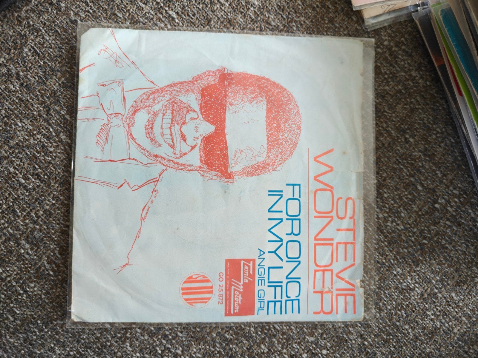 Stevie wonder -For once in my life, Ophalen of Verzenden, Gebruikt, Pop