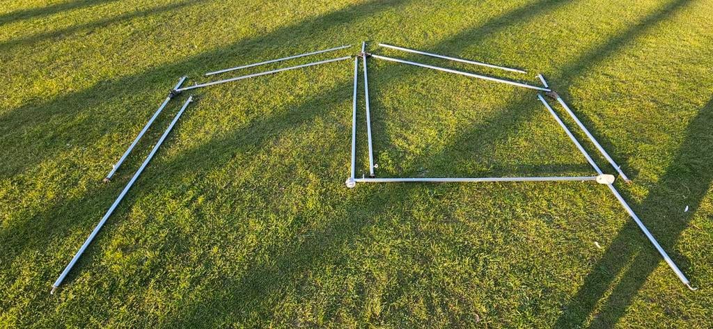 Isabella Stalen Frame Maat G16 met Verandastang, Ophalen, Gebruikt