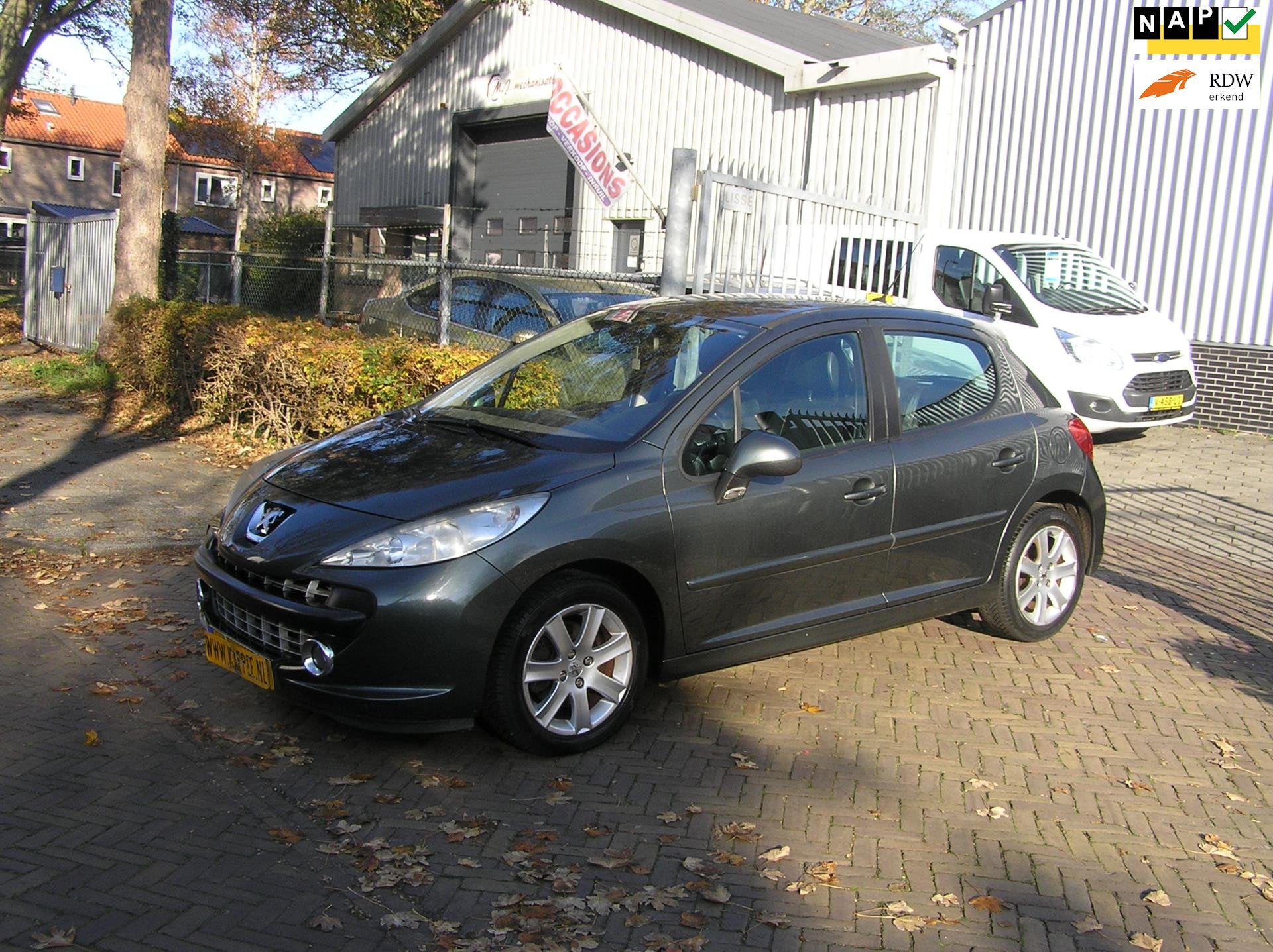 Peugeot 207 1.6 VTi XS Pack 186 d km nap airco leer nieuwe a, Voorwielaandrijving, Gebruikt, 4 cilinders, Handgeschakeld