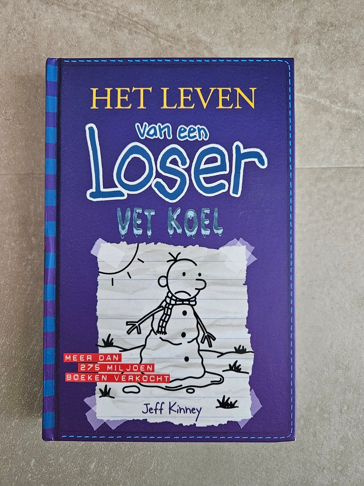 Het Leven van een Loser: Vet Koel - Jeff Kinney, Ophalen of Verzenden, Zo goed als nieuw, Jeff Kinney, Fictie
