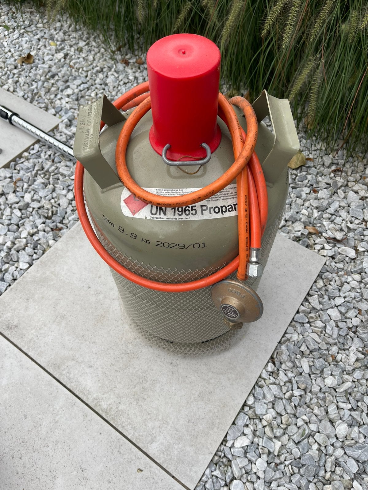 Gasfles, Ophalen, Zo goed als nieuw