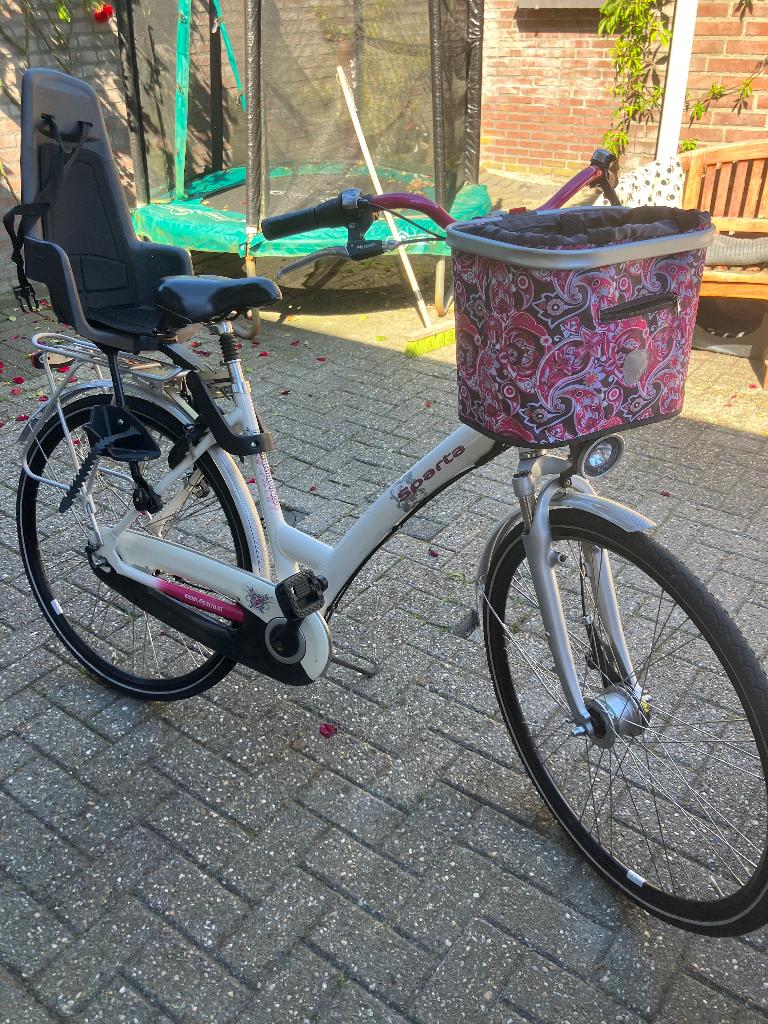 Mama fiets, Ophalen, Mandje, Sparta, Gebruikt