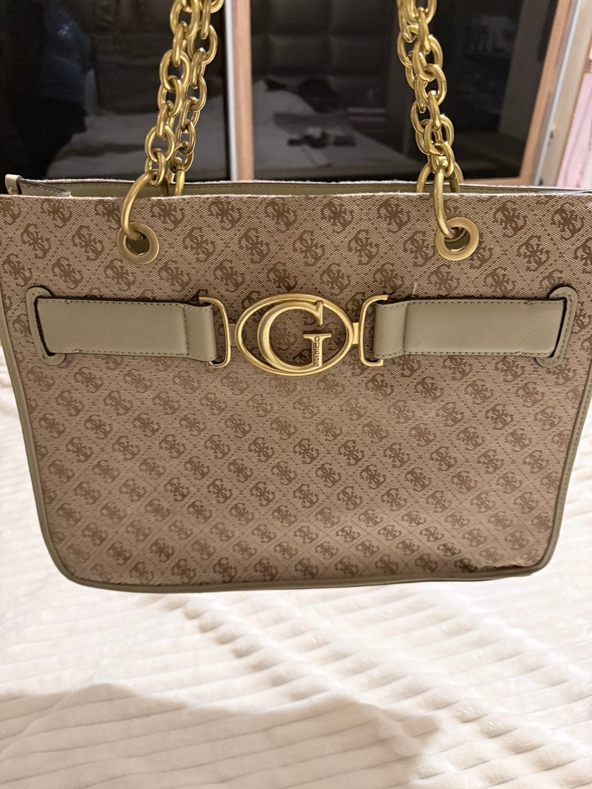 Originele GUESS Tote Bag, Ophalen of Verzenden, Zo goed als nieuw, Zwart, Handtas