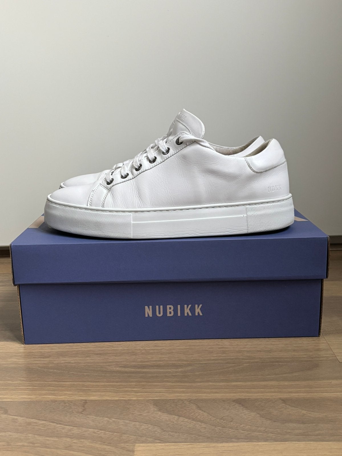 Nubikk schoenen maat 43 wit, Wit, Ophalen of Verzenden, Sneakers of Gympen, Zo goed als nieuw