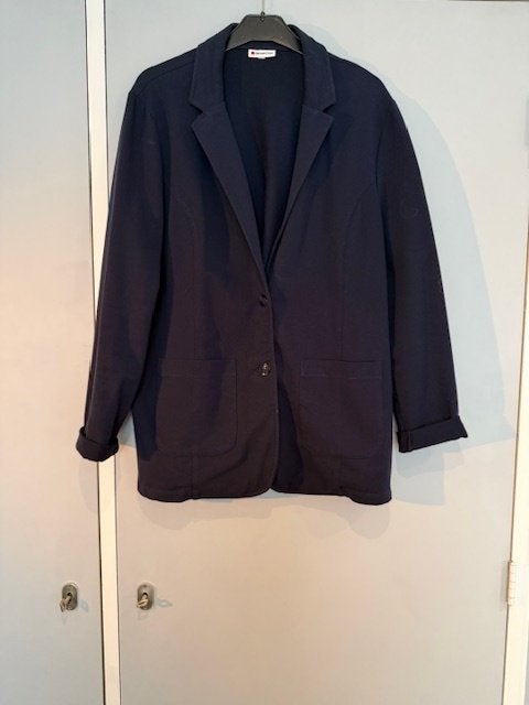 Blauw kort jasje, Blauw, Ophalen of Verzenden, Zo goed als nieuw, Jasje