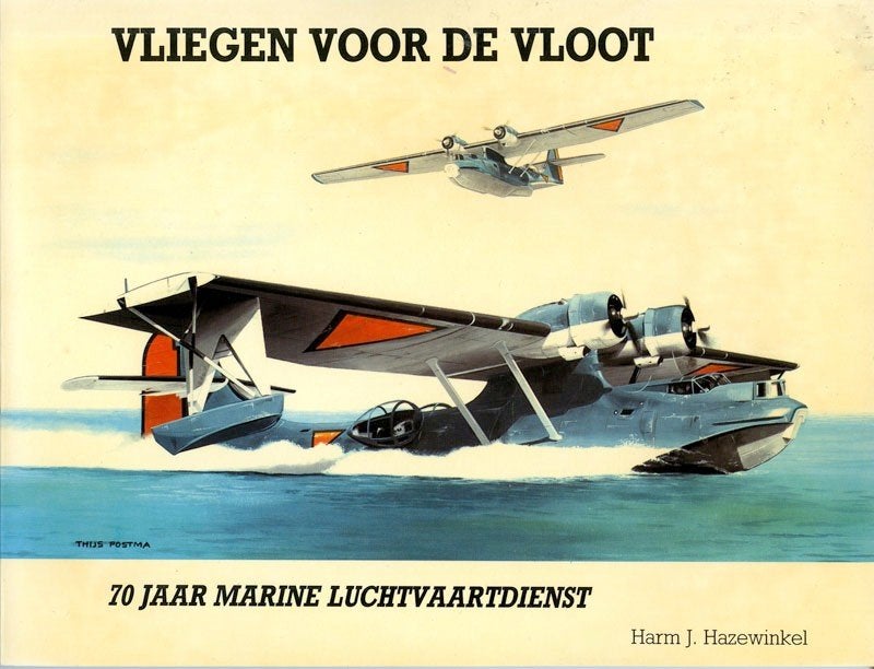 Vliegen voor de vloot 70 jaar Marine Luchtvaartdienst., Verzamelen, Ophalen of Verzenden, Zo goed als nieuw, Boek of Tijdschrift