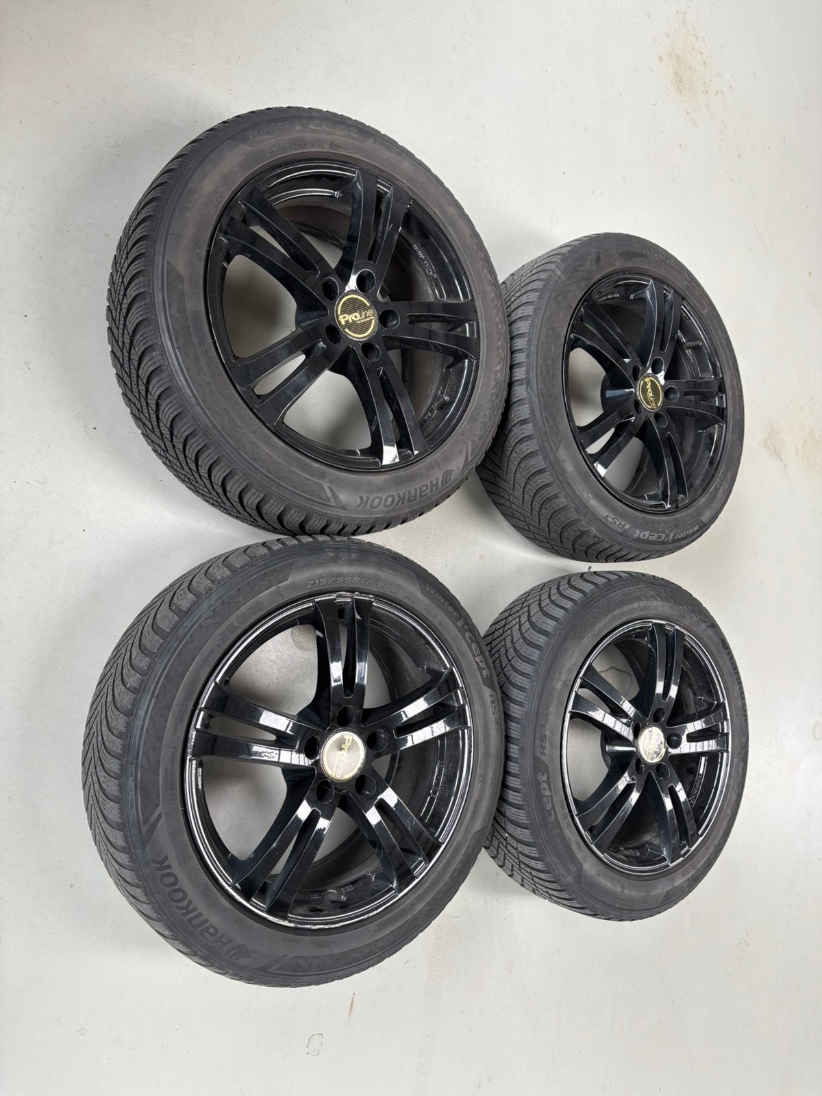 Winterset superb passat arteon 5x112, Auto-onderdelen, Ophalen, Banden en Velgen, 17 inch, Winterbanden