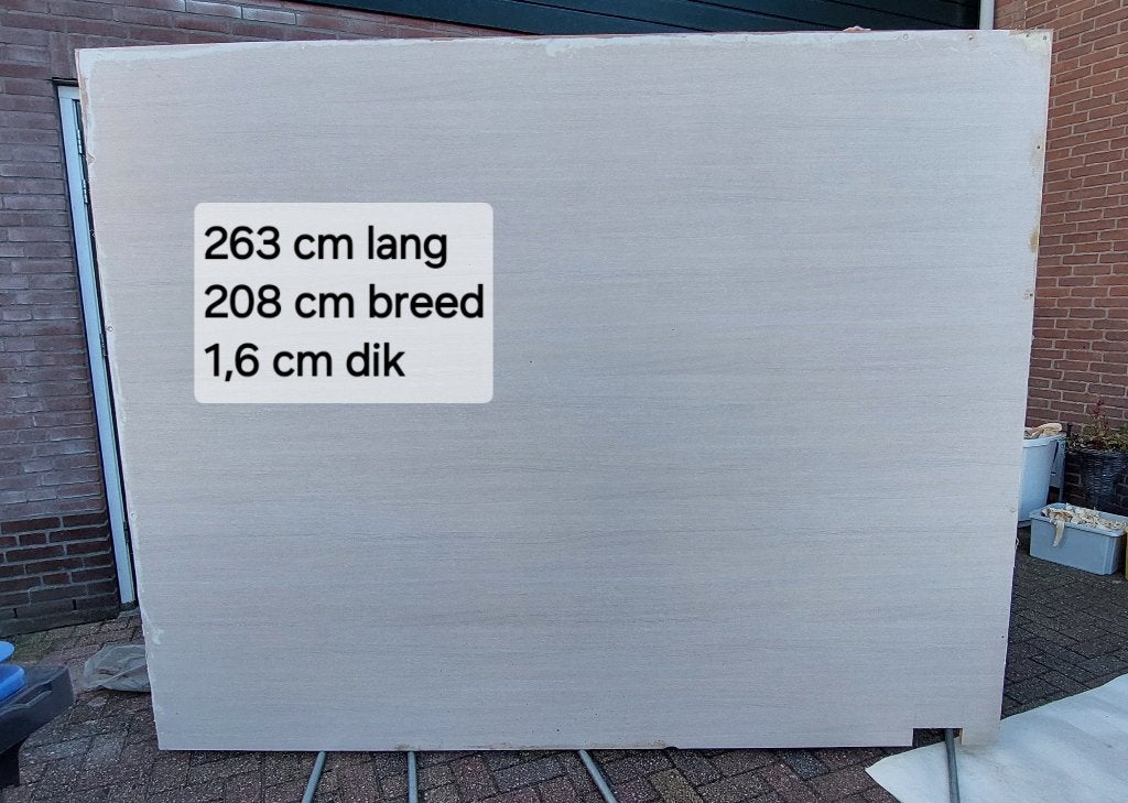 6 MDF platen, Doe-het-zelf en Verbouw, Ophalen, Gebruikt, Overige materialen, Minder dan 20 mm