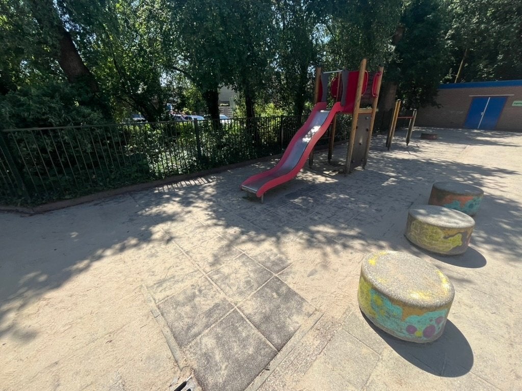 Rubberen tegels ophalen op 31 oktober., Tuin en Terras, Ophalen, Gebruikt, Overige typen, Rubber