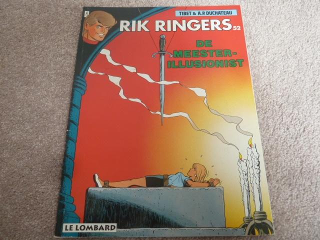 Rik Ringers nr. 52 De meesterillusionist 1e druk 1993, Eén stripboek, Ophalen of Verzenden, Gelezen