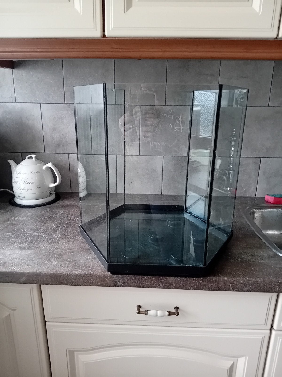 aquarium, Dieren en Toebehoren, Ophalen, Zo goed als nieuw, Leeg aquarium