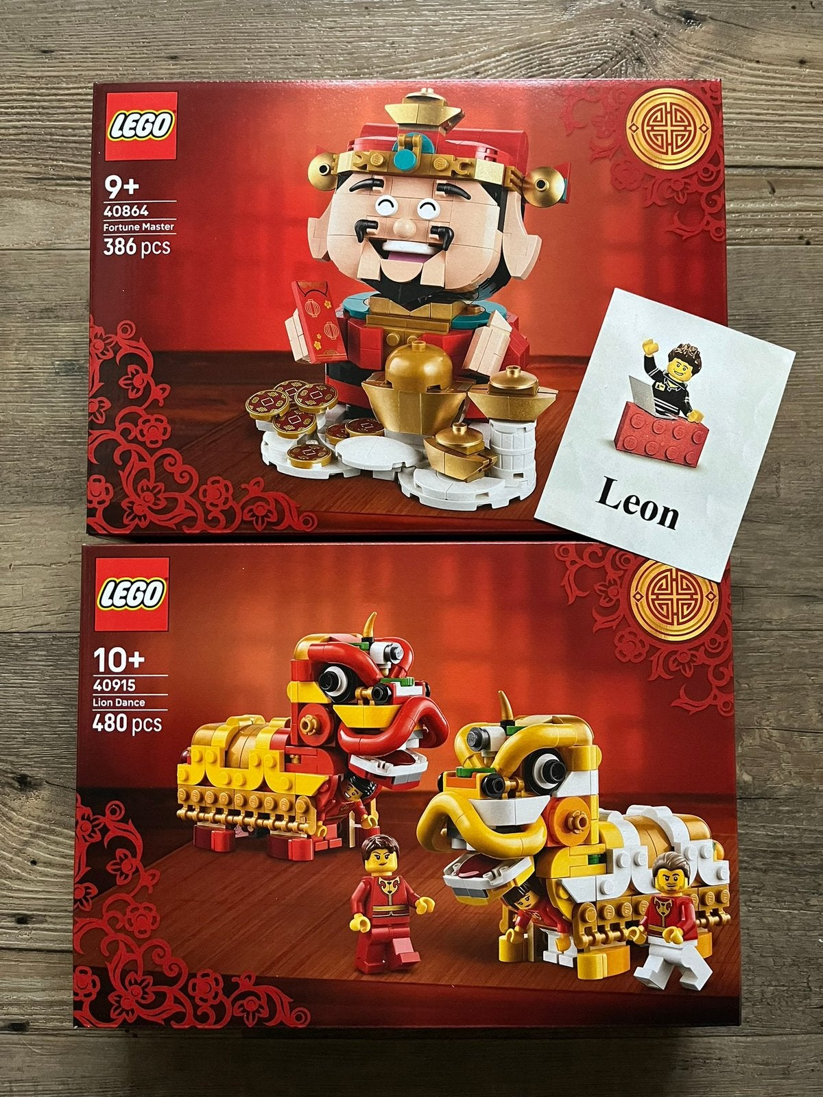 Lego 40864 Geluksbrenger & 40915 Leeuwendans - Nieuw, Overige thema's, Lego, Nieuw, Ophalen of Verzenden