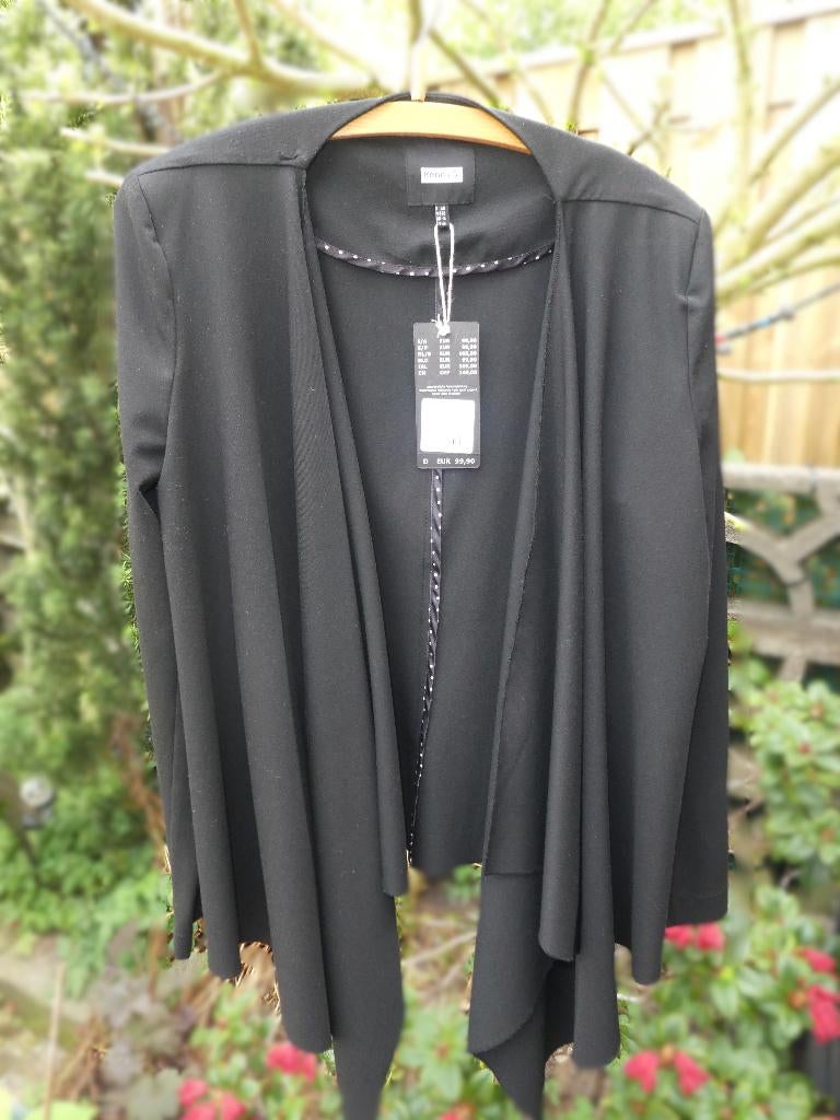 Nieuw! Prachtig Kenny S. Dames jasje maat 40 / L, Zwart, Maat 42/44 (L), Nieuw, Ophalen of Verzenden