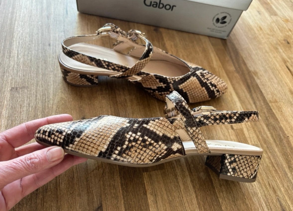Gabor slingbacks maat 39 NIEUW!, Ophalen of Verzenden, Nieuw, Schoenen met lage hakken