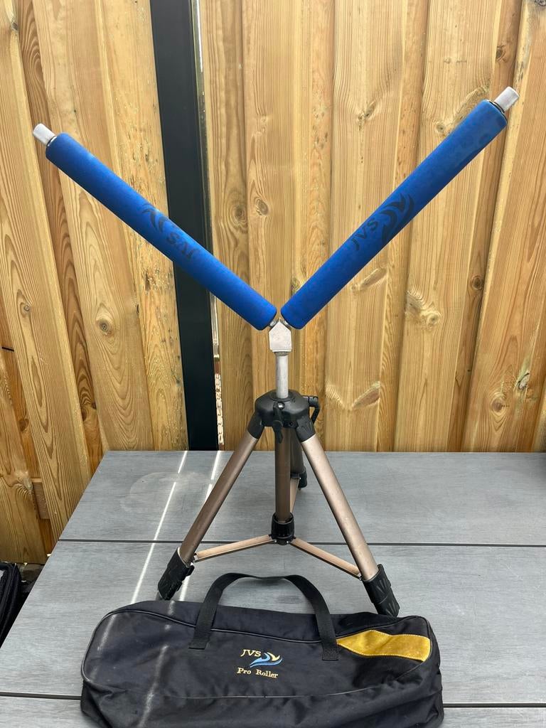 Afsteek roller JVS met foedraal, Watersport en Boten, Ophalen of Verzenden, Zo goed als nieuw, Koffer of Tas