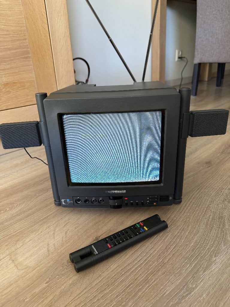 Zeldzame NordMende Galaxy 25 Pro CRT TV + originele AB, Ophalen, Gebruikt, Minder dan 40 cm, Overige merken