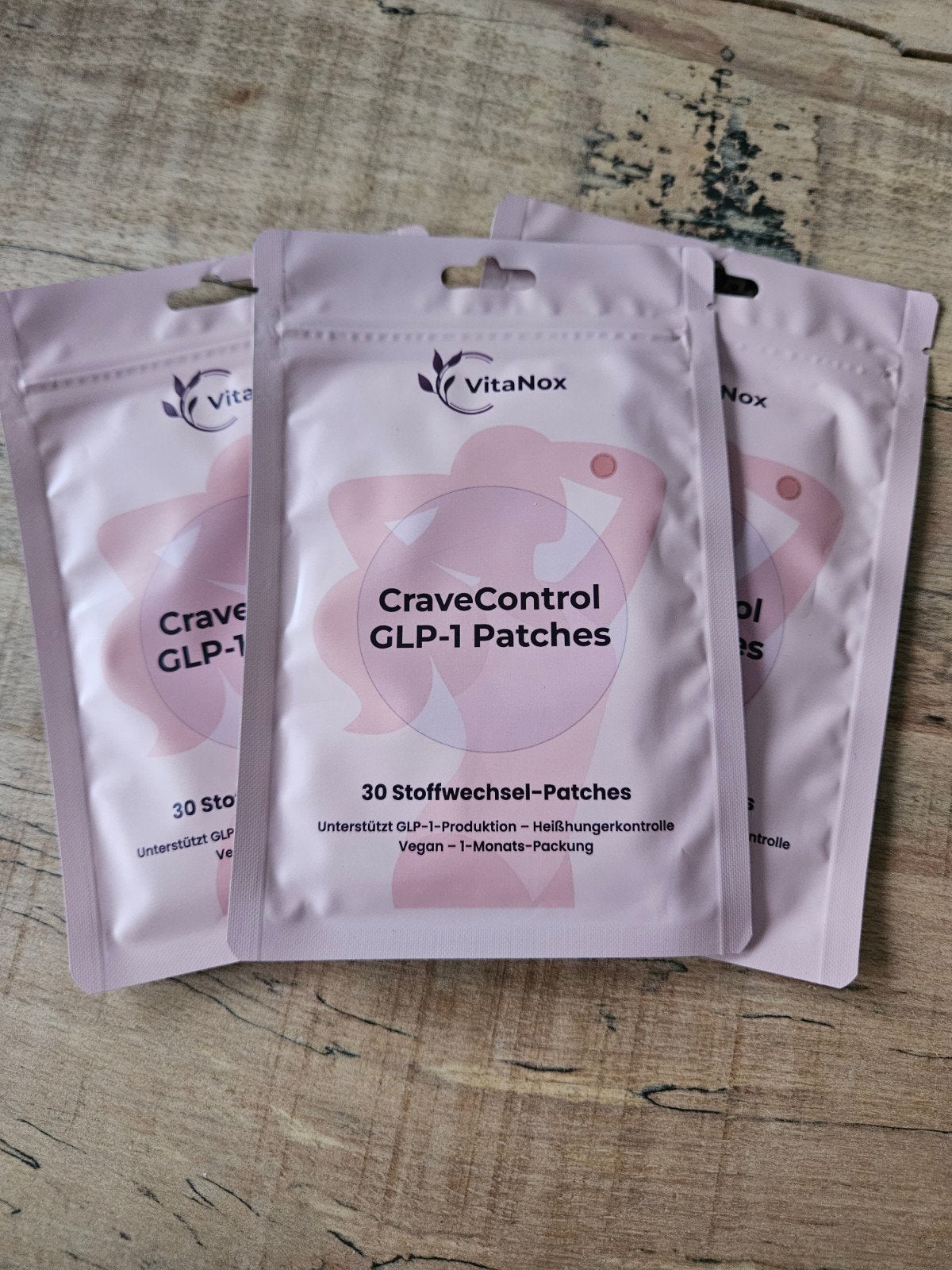 VitaNox CraveControl GLP-1 Patches 3x, Ophalen of Verzenden, Nieuw, Overige typen