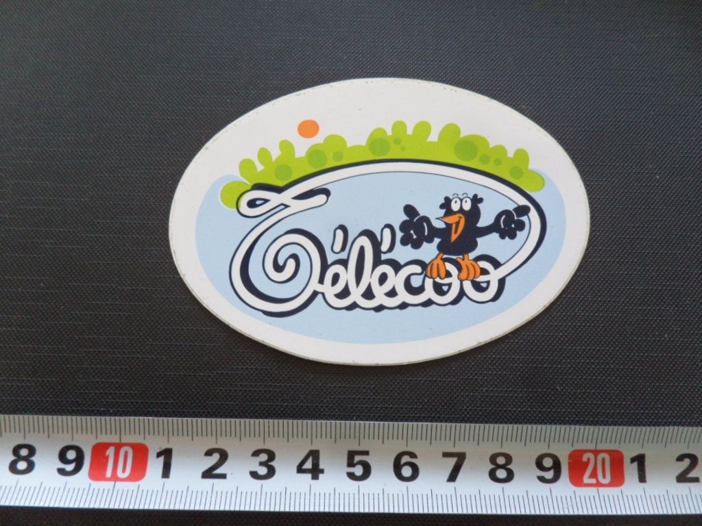 sticker TÉLÉCOO belgië *, Ophalen, Zo goed als nieuw