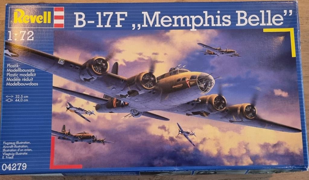 Revell 1:72 B-17F "Memphis Belle" te koop, Ophalen, 1:72 tot 1:144, Revell, Nieuw