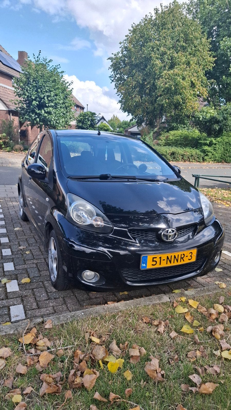 Toyota Aygo 1.0 12V Vvt-i 5DRS 2010 Zwart, Auto's, Toyota, Voorwielaandrijving, 4 stoelen, Origineel Nederlands, Handgeschakeld