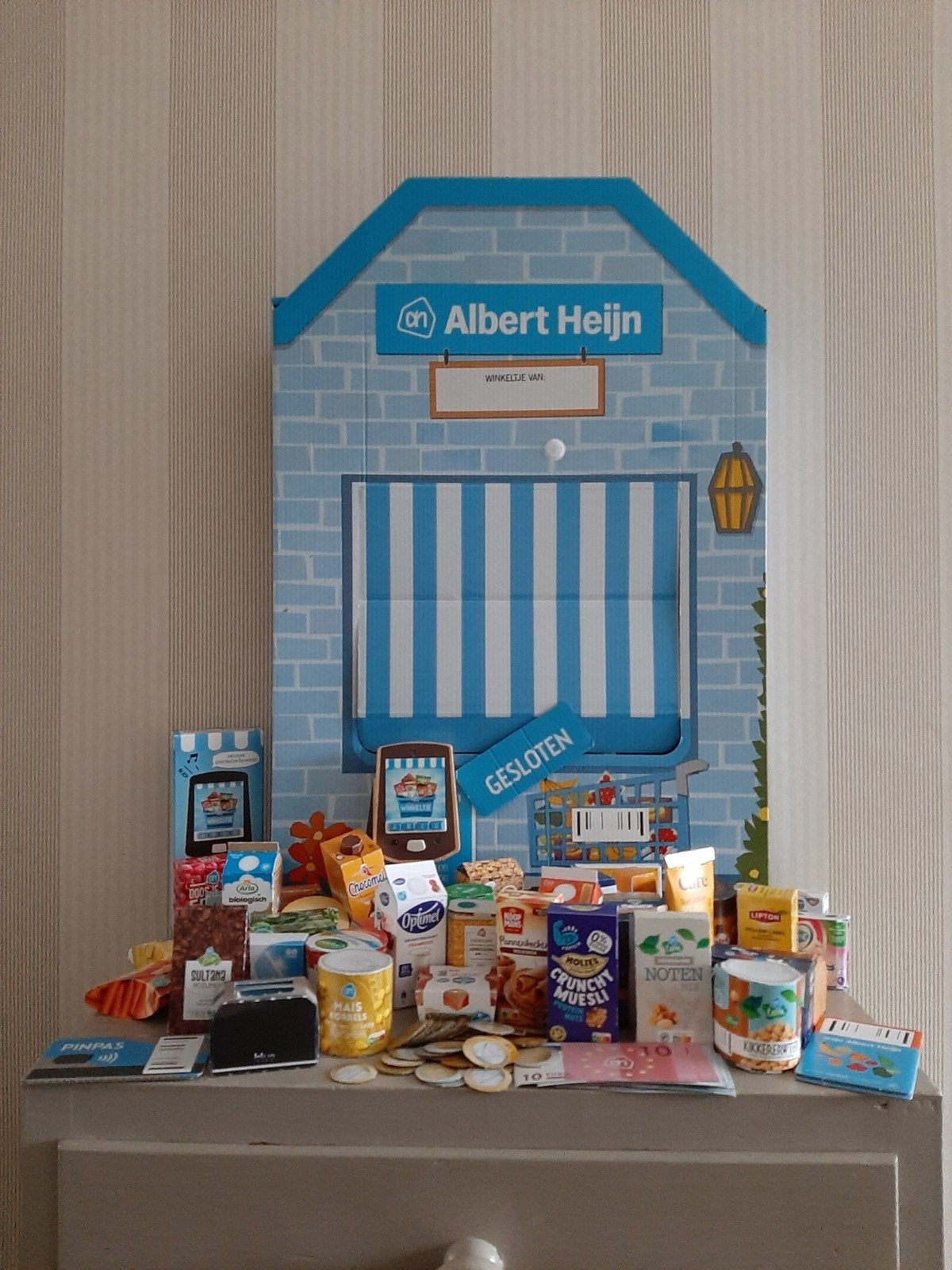 Mini boodschappen scanner, winkeltje en mini's winkeltje AH, Albert Heijn, Ophalen of Verzenden