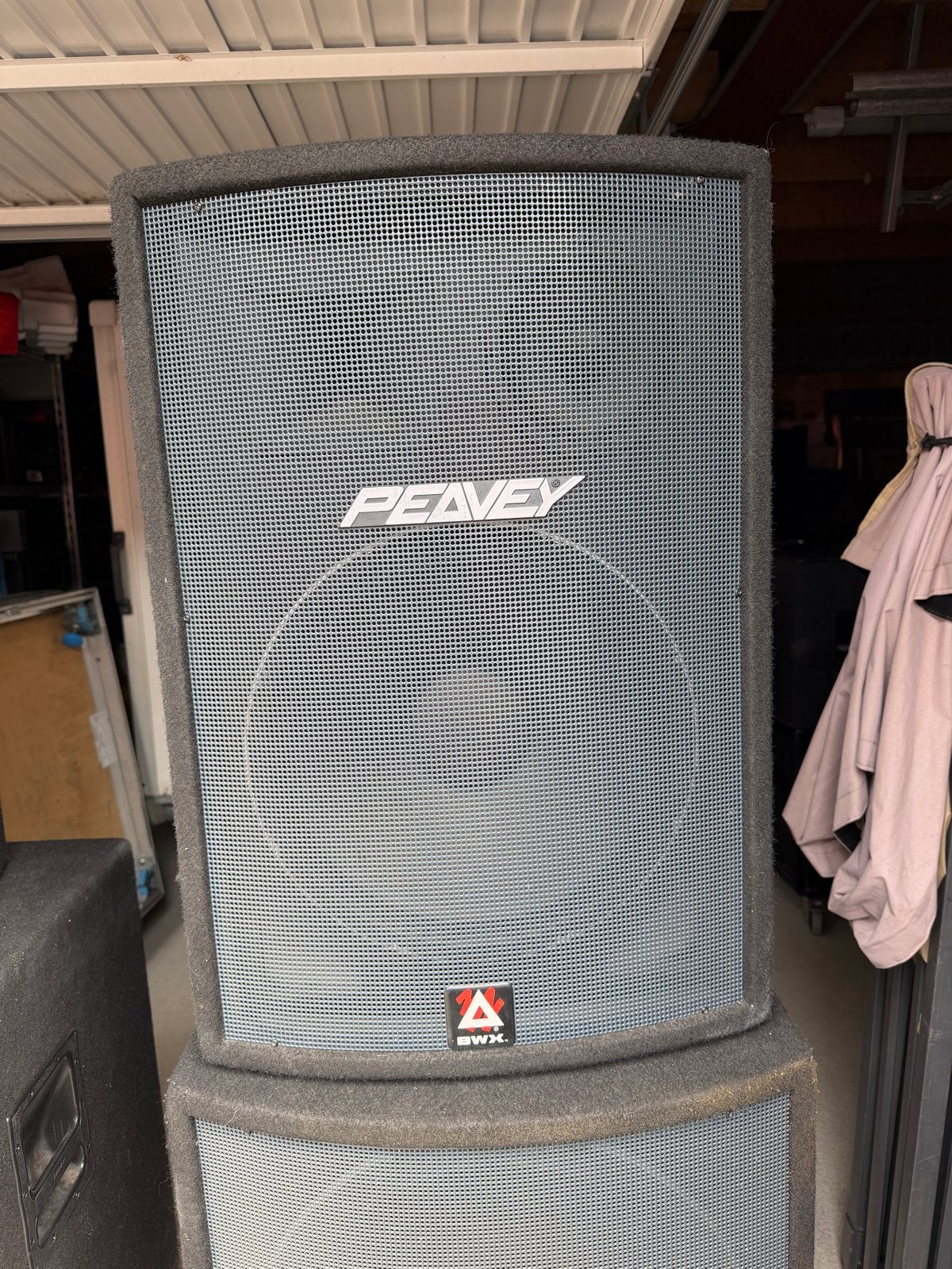 Peavey HiSys 5 RX en HiSys 118 T4X Speakerset, Gebruikt, Speakerset, Peavey, Ophalen of Verzenden