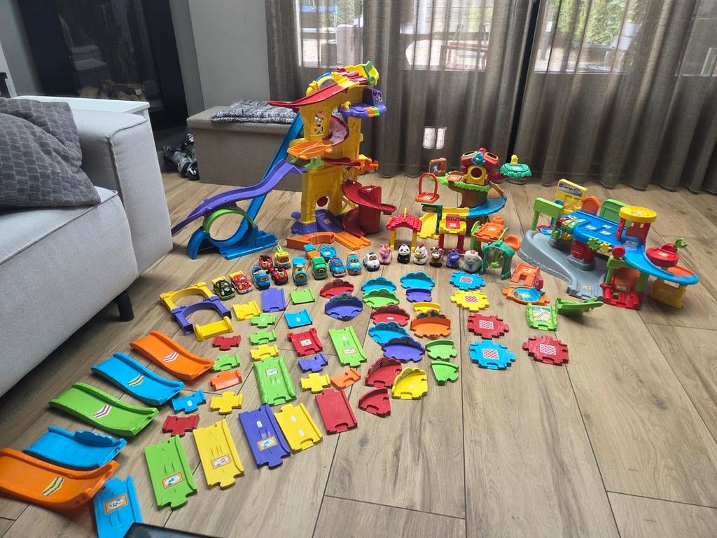 Grote V-Tech Toet Toet Auto's en Dieren Speelset, Kinderen en Baby's, Speelgoed | Vtech, Ophalen