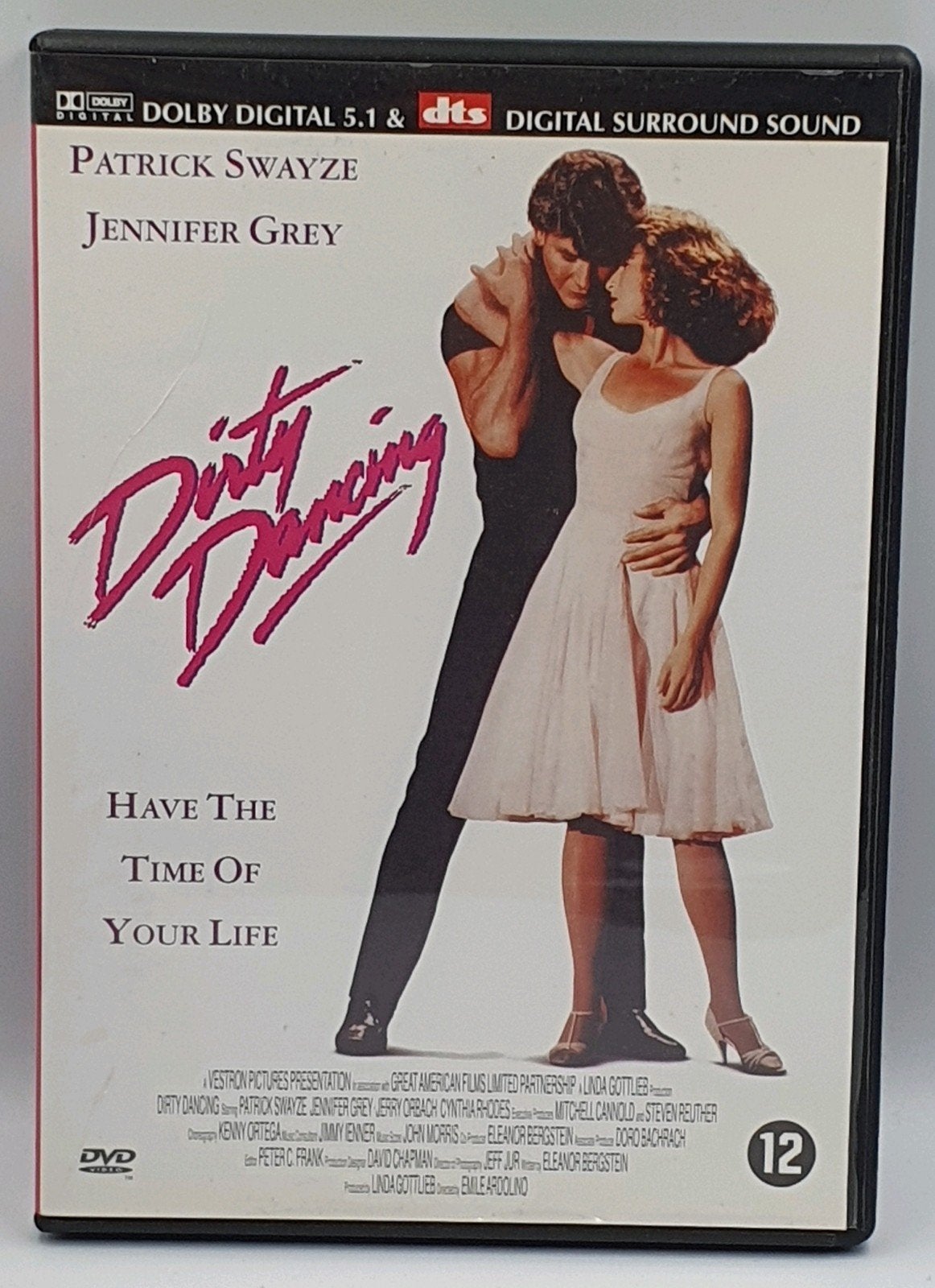 Te koop: Dirty Dancing DVD - Romantische klassieker, Cd's en Dvd's, Nederlands, Vanaf 12 jaar, Inclusief doosje, Gebruikt