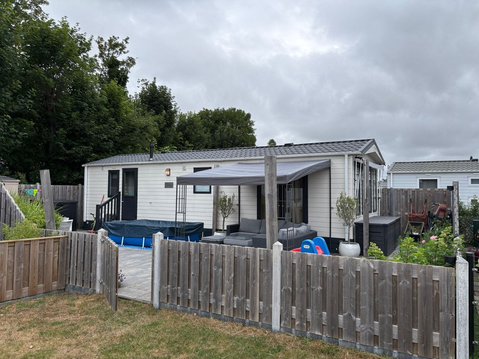Te koop: Luxe chalet (2023) Camping Sollasi Noordwijkerhout, Tot en met 6