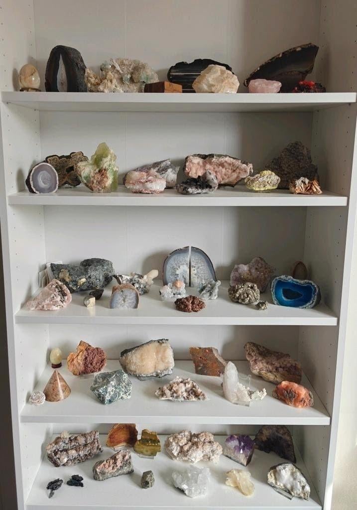 Collectie edelstenen/mineralen/kristallen, Verzamelen, Mineralen en Fossielen, Ophalen