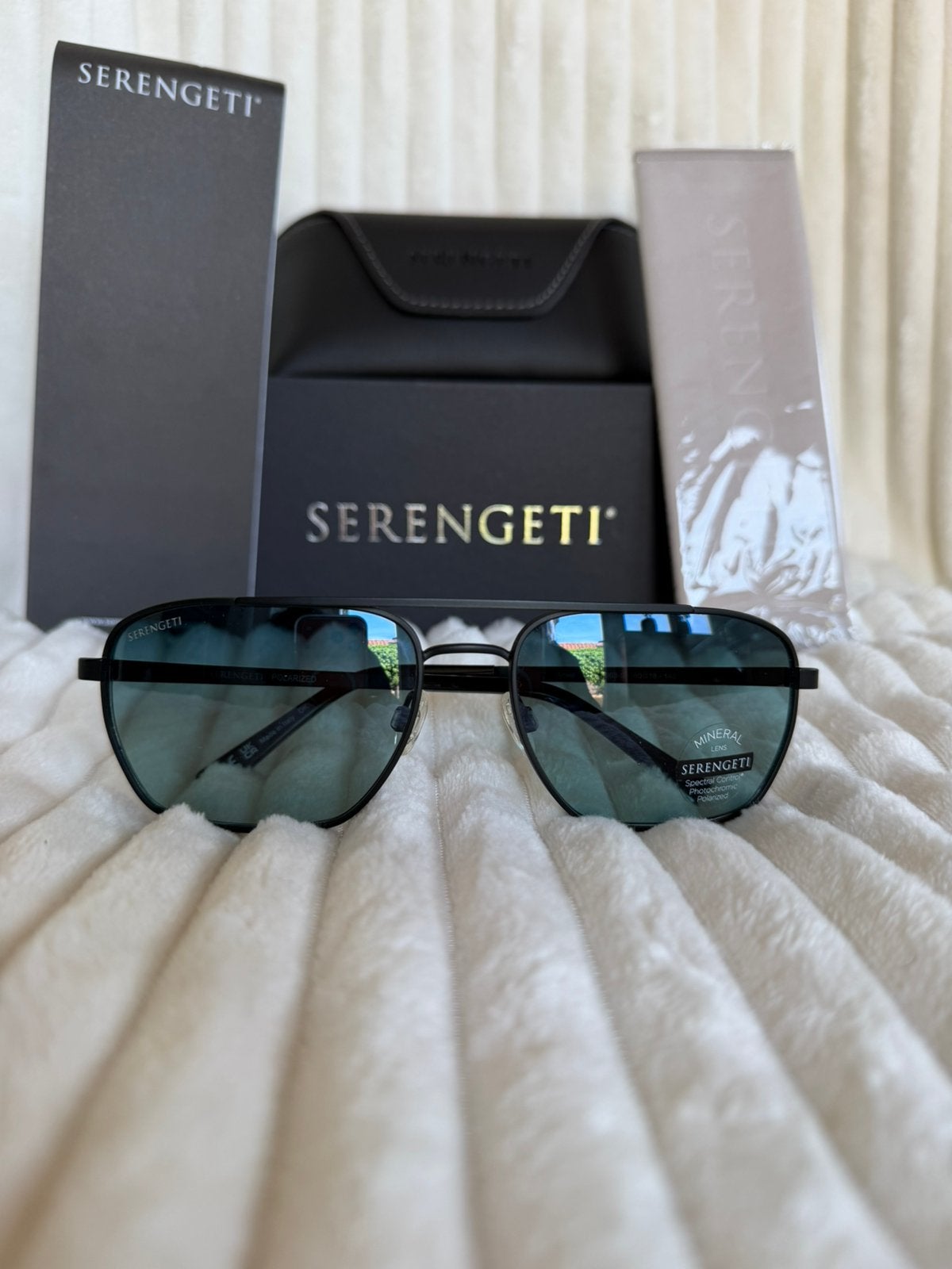 Serengeti Ansel SS600003  incl garantie en btw-factuur, Zonnebril, Verzenden, Nieuw, Nvt