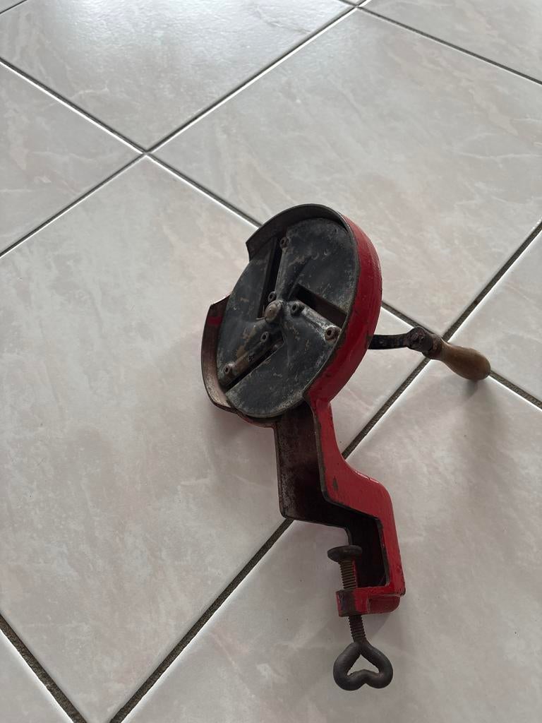 Brocante snijbonenmolen, Antiek en Kunst, Ophalen of Verzenden