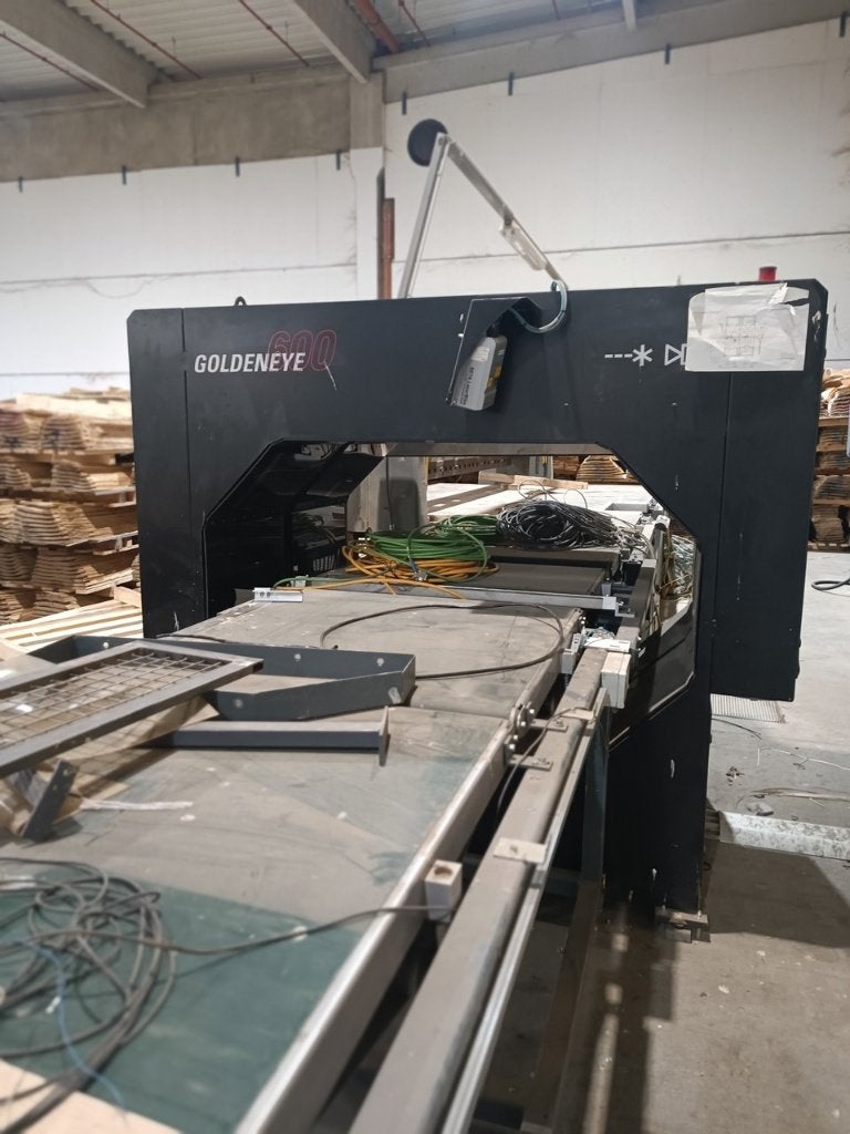 Wood quality inspection scanner MICROTEC GOLDENEYE 600, Ophalen, Gebruikt, Machine