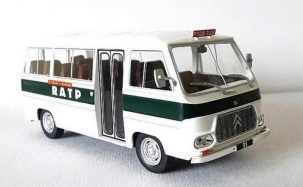 Citroen CH 14 Minibus RATP '72 1/43 Utilitaires Citroen # 25, Verzenden, Nieuw, Bus of Vrachtwagen, Overige merken