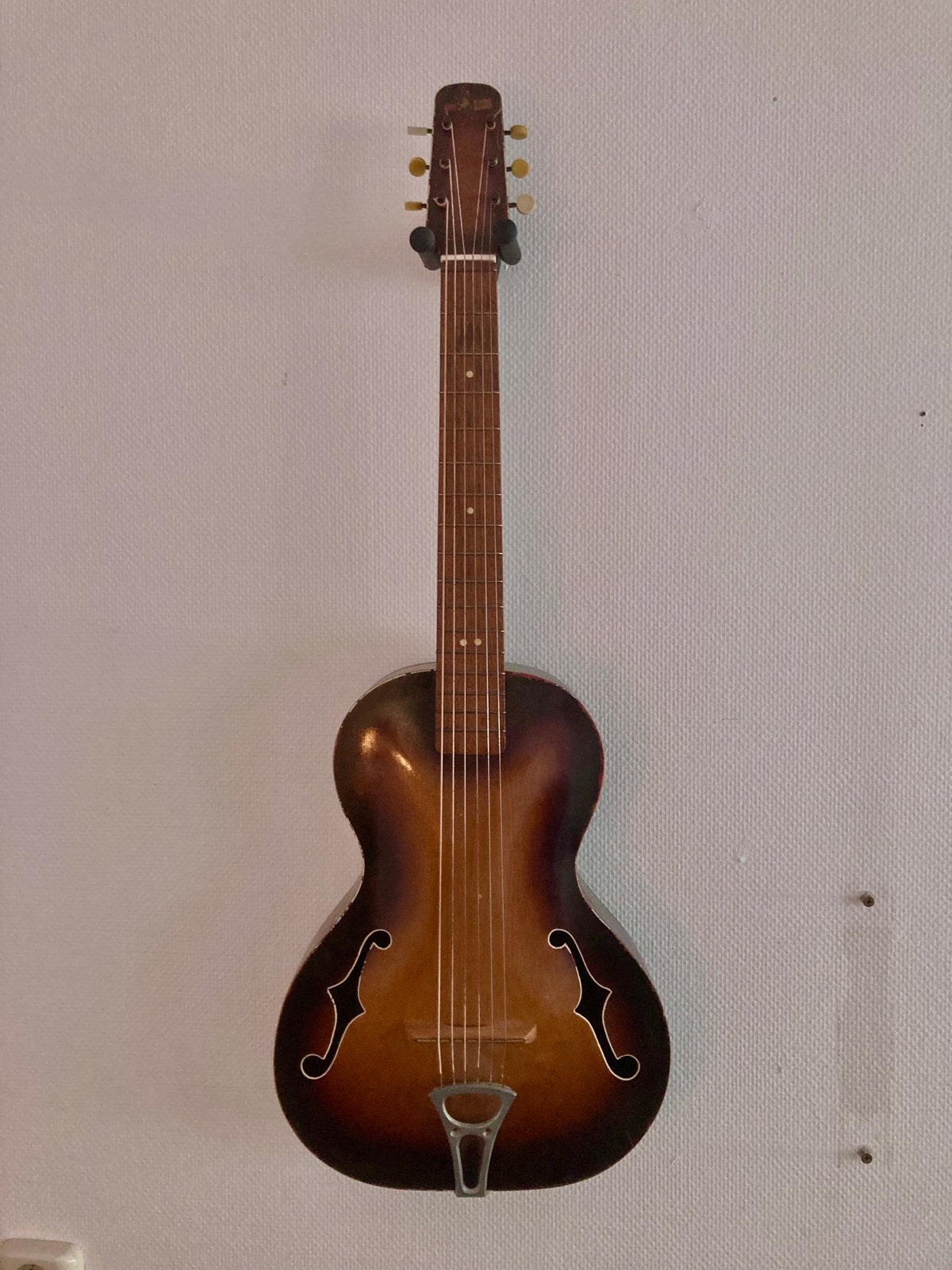 Venlonia Parlor gitaar Nederlandse bouwer 1945, Ophalen, Gebruikt, Akoestisch, 6-snarig