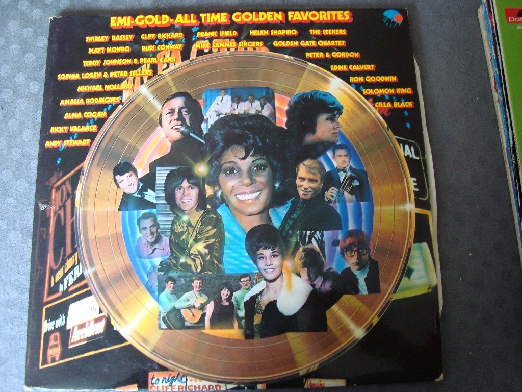 Emi-gold-all time golden favorites dubbel lp, Ophalen of Verzenden, Zo goed als nieuw, 12 inch
