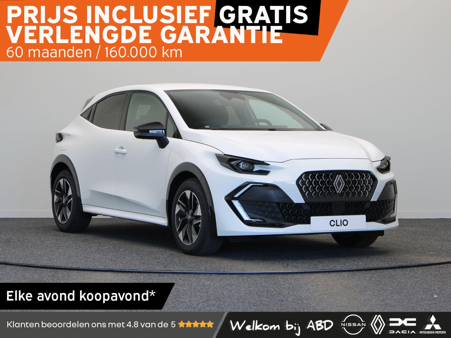 Renault Clio Hybrid 160pk techno | Vijf jaar garantie | Stoe, Stof, Euro 6, 4 cilinders, 1246 kg