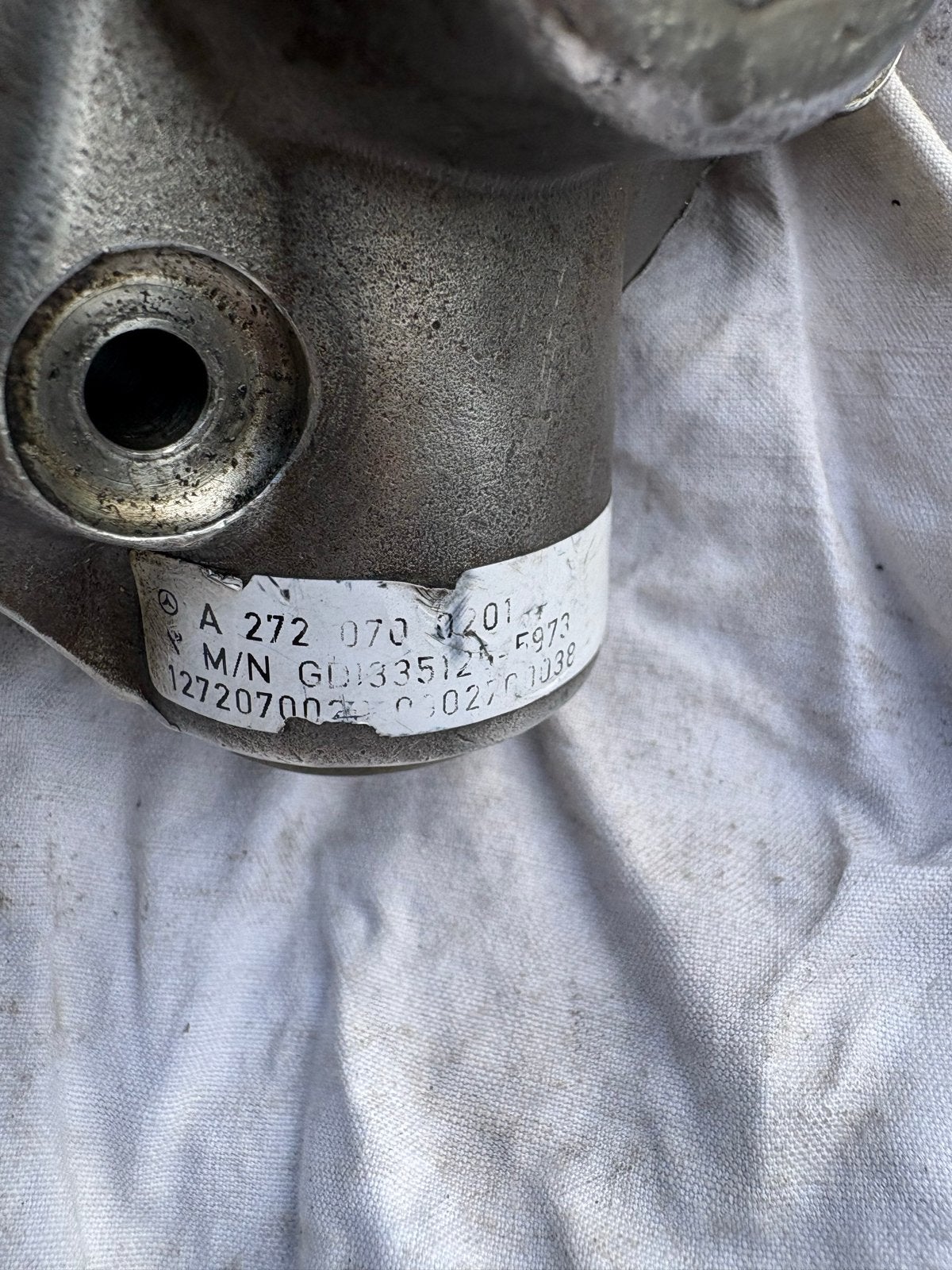 Mercedes-Benz hoge Brandstofpomp A 272 070 02 01, Ophalen, Gebruikt