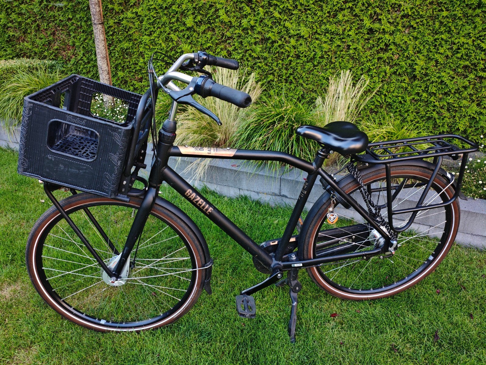 Gazelle Heavy Duty transportfiets - 7 versnellingen, Fietsen en Brommers, Fietsen | Dames | Damesfietsen, Zo goed als nieuw, Gazelle