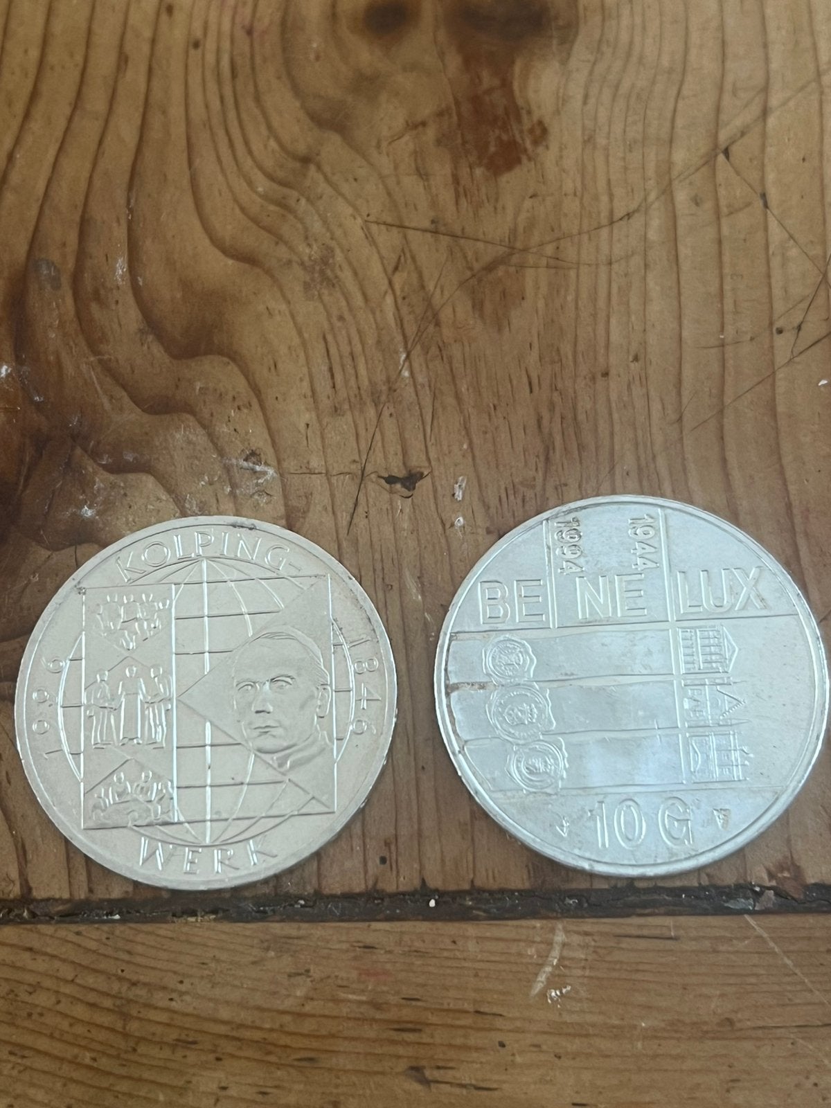 Zilveren munten, Ophalen