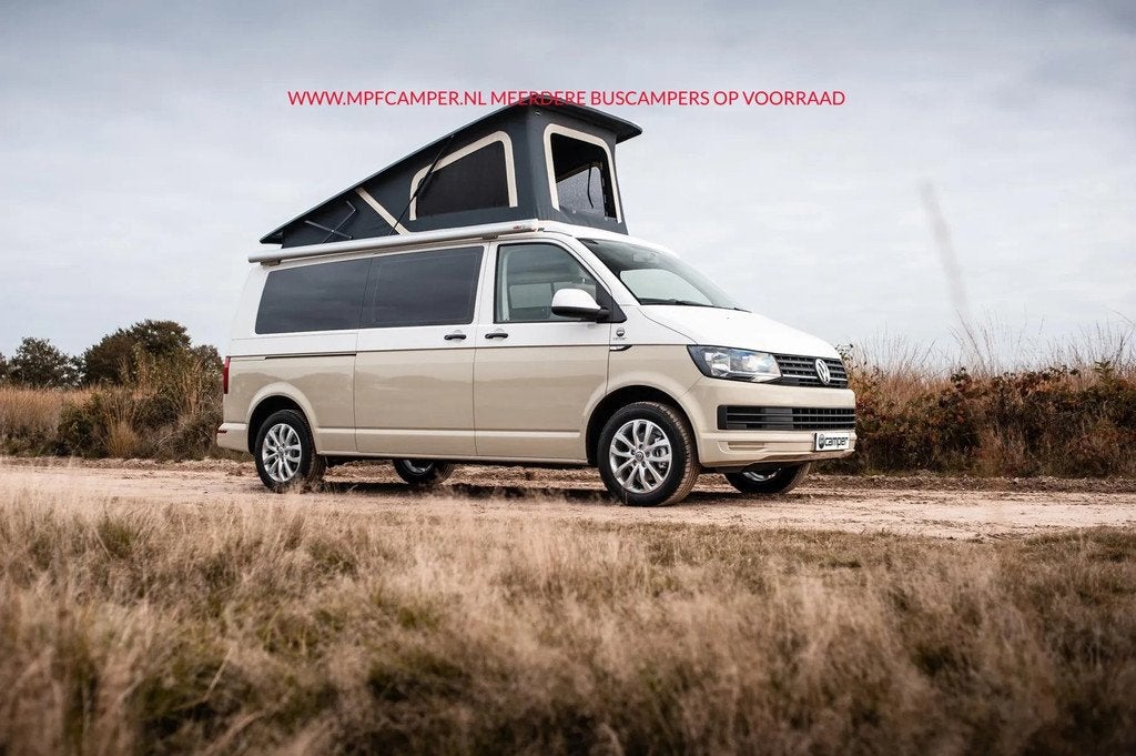 Volkswagen Transporter 2.0 TDI BUSCAMPER/HEFDAK/4PERSONEN/EU, Buscamper of Camperbus, Volkswagen, Bedrijf, Airconditioning