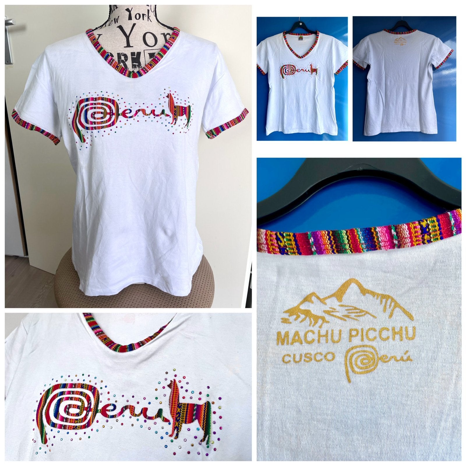 2x Machu Picchu shirt nieuw!, Overige kleuren, Maat 42/44 (L), Nieuw, Ophalen of Verzenden