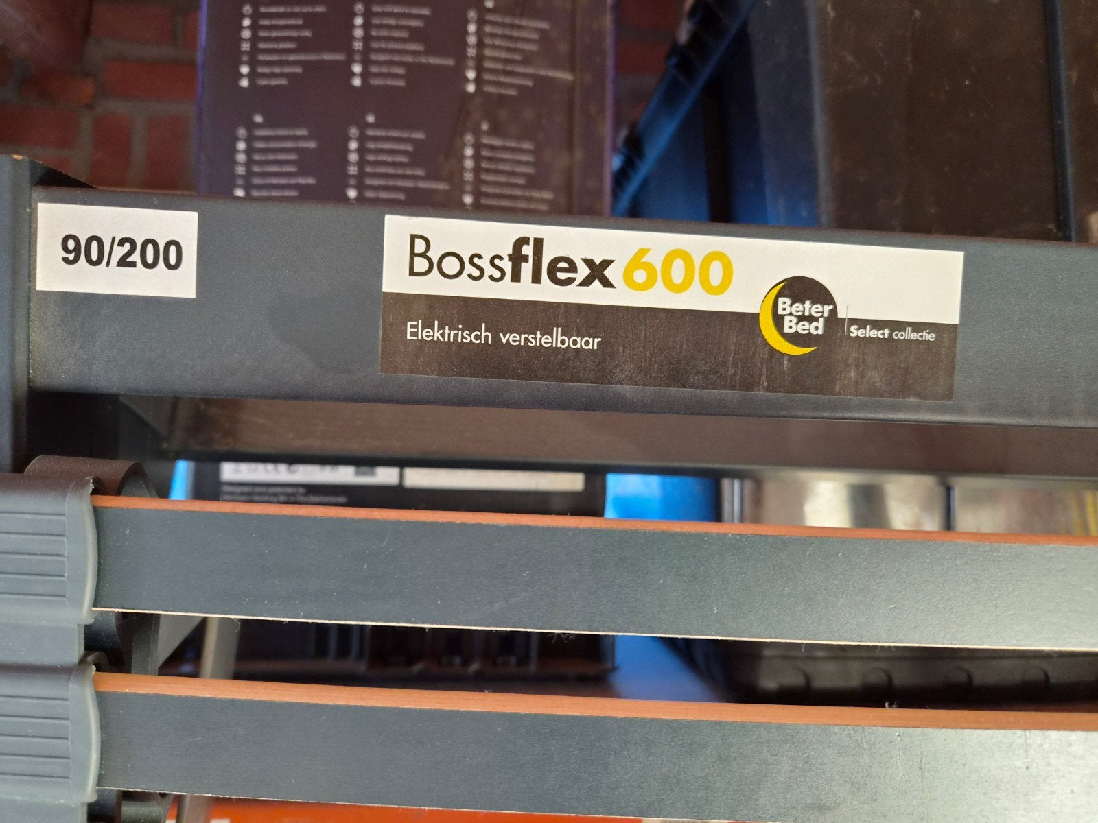 Bosflex Elektrisch Verstelbare Lattenbodem 90x200, Ophalen, 90 cm, Eenpersoons, Zo goed als nieuw