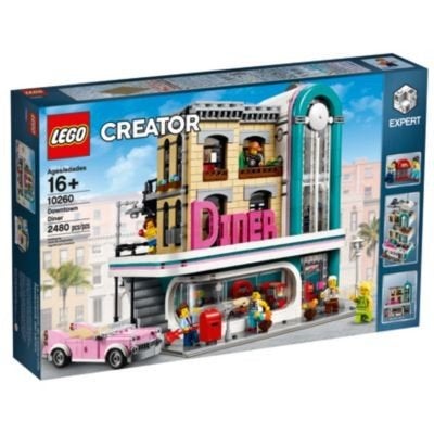 LEGO 10260 Creator Expert  Downtown Diner - Nieuw in doos, Lego, Nieuw, Ophalen of Verzenden, Ongeopend/sealed
